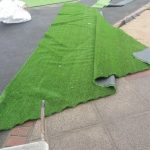 Artificial Grass In Progress 1