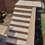 Brickwork Steps Flagstone Wall 1